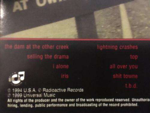CD - Live - Throwing Copper