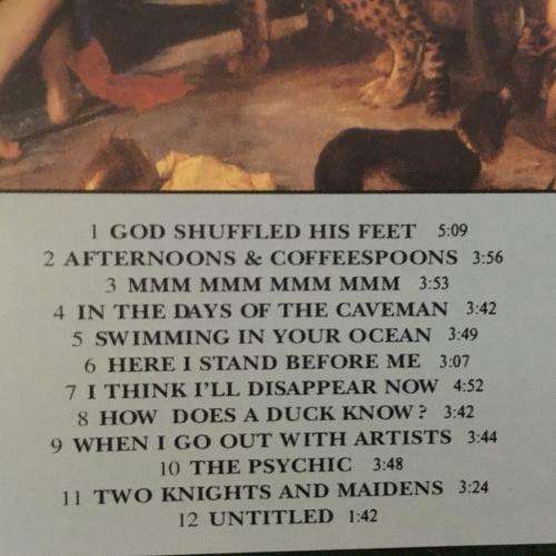 CD - Crash Test Dummies - God Shuffled His Feet