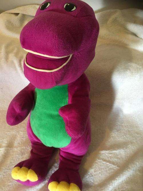 Very Large Barney - Fisher Price -  +-59cm