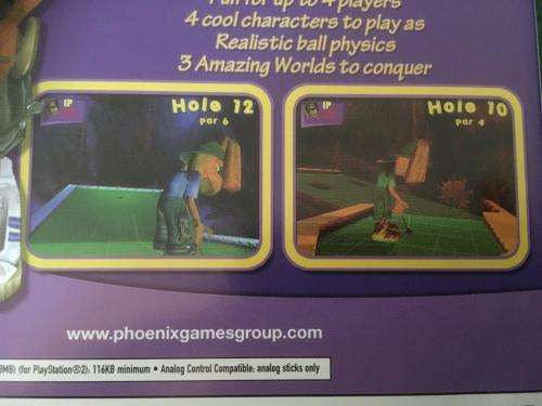 PS2 - Crazy Golf