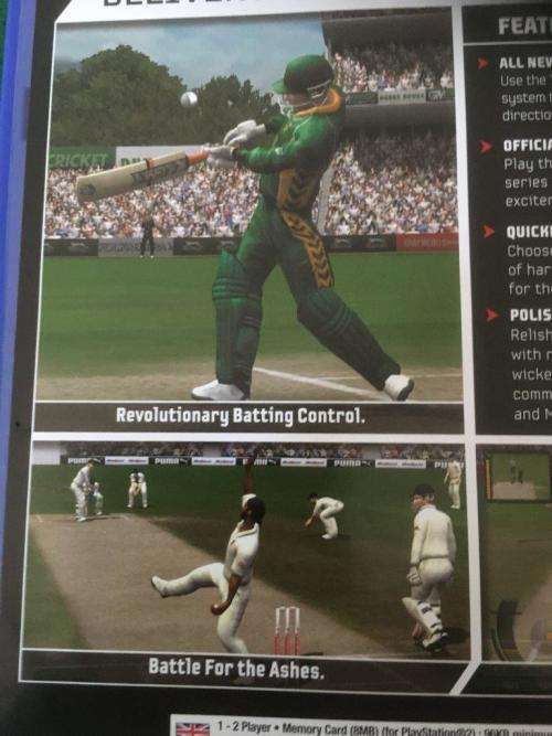 PS2 - Cricket 07 EA Sports