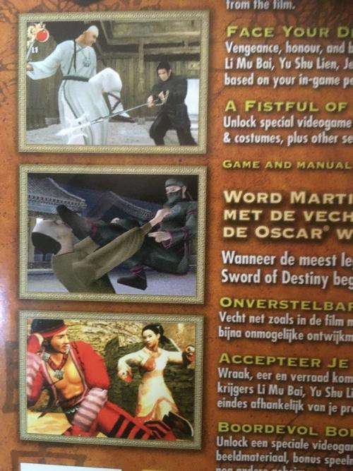 PS2 - Crouching Tiger Hidden Dragon