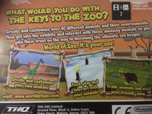 Nintendo DS - World of Zoo