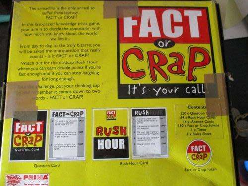 Fact or Crap - It's your call - Imagination Entertainment - Prima Toys