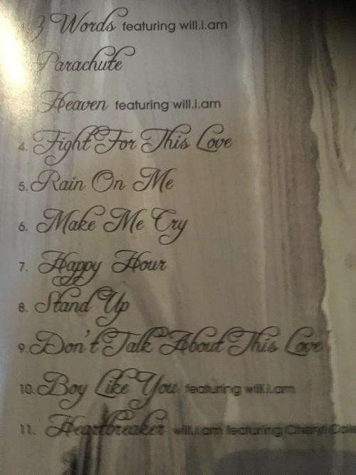 CD - Cheryl Cole - 3 Words