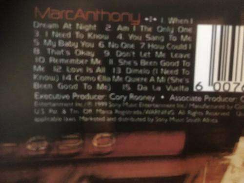 CD - Marc Anthony - Marc Anthony