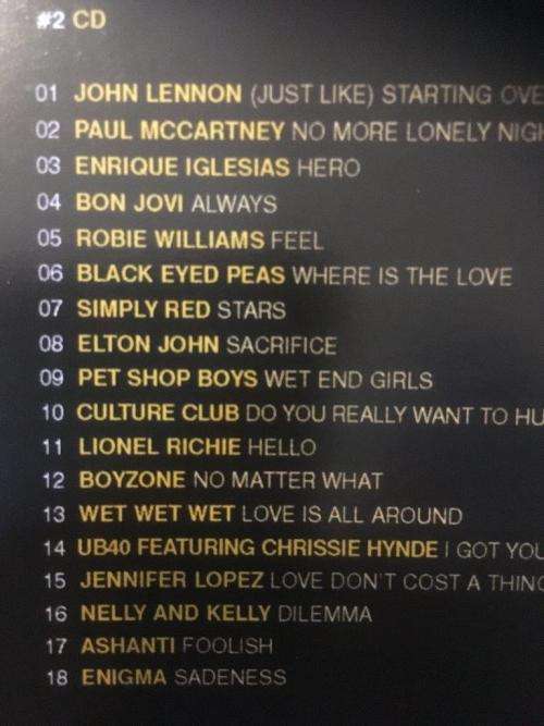 CD - #1's 38 of The Greatest #1 Singles of All Time (2cd)