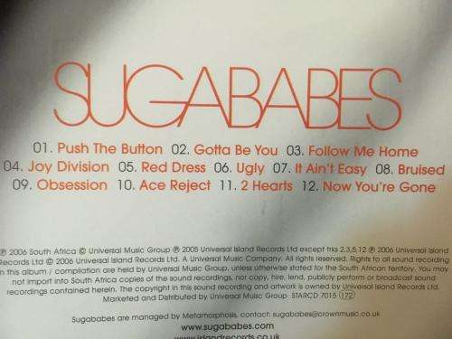 CD - Sugababes - Taller In More Ways