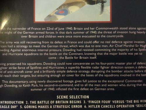 DVD - The War File - Battle of Britain The Fight For The Sky