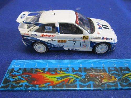 Rally Collection - Set of 4 - Subaru - Ford - Renault - Citroen 1:43 Scale (as new)