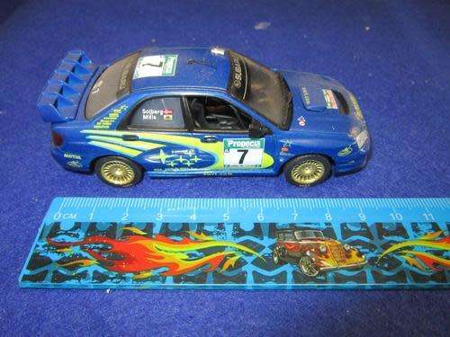 Rally Collection - Set of 4 - Subaru - Ford - Renault - Citroen 1:43 Scale (as new)