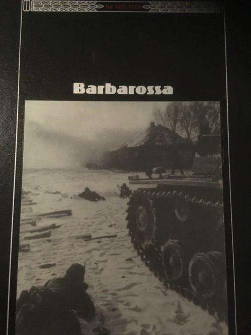 The Third Reich - Barbarossa - Time Life Books - Hard Cover 192 pgs