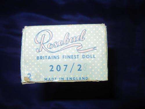 Vintage -  Rosebud doll - Scottish in kilt - +/- 15cm Circa 1950's Made in England