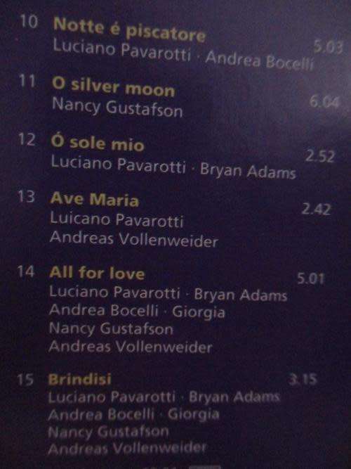 CD - Pavarotti and Friends 2
