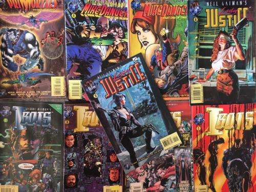 Job Lot of 9 x Big Entertainment & Tekno Comics