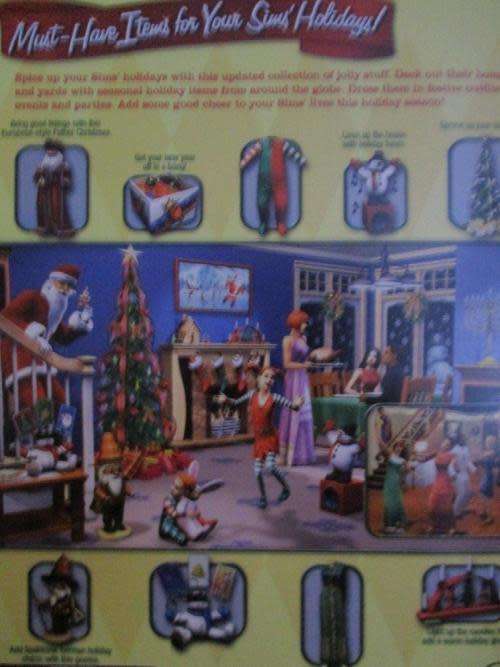 PC Game - The Sims 2 - Happy Holiday Stuff