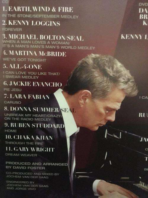 CD - David Foster & Friends - Hit Man Returns (CD + DVD)