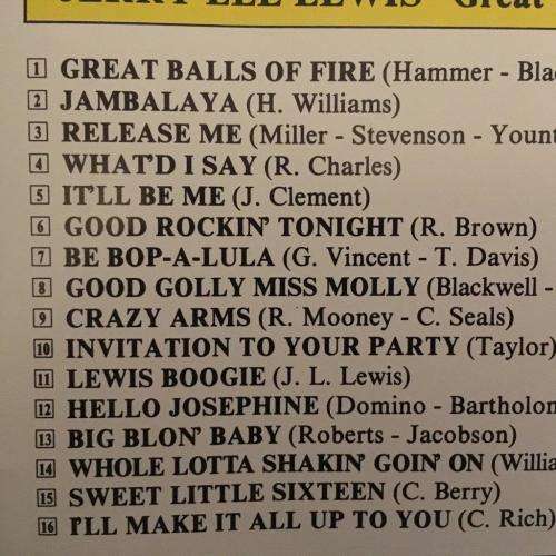 CD - Jerry Lee Lewis - Great Balls Of Fire