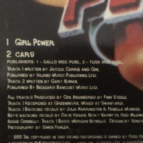 CD - Shampoo - Girl Power (Single) (Card Cover)