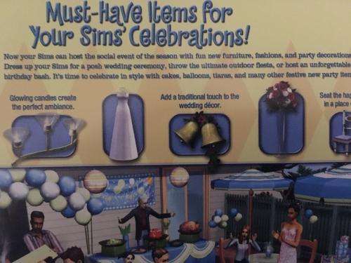 PC - The Sims 2 - Celebration Stuff
