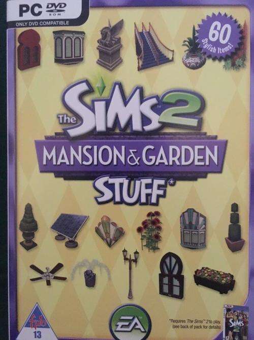 PC Game - The Sims 2 - Mansion & Garden Stuff