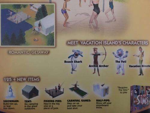 PC - The Sims  - Vacation expansion pack