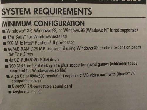 PC - The Sims  - Vacation expansion pack