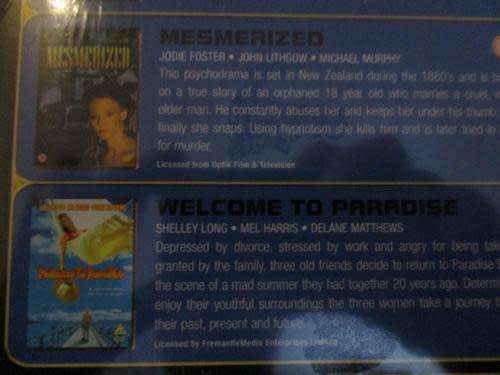 DVD - Triple Mega Pack Feature (Battling for baby / Mesmerized / Welcome to paradise - (New Sealed)