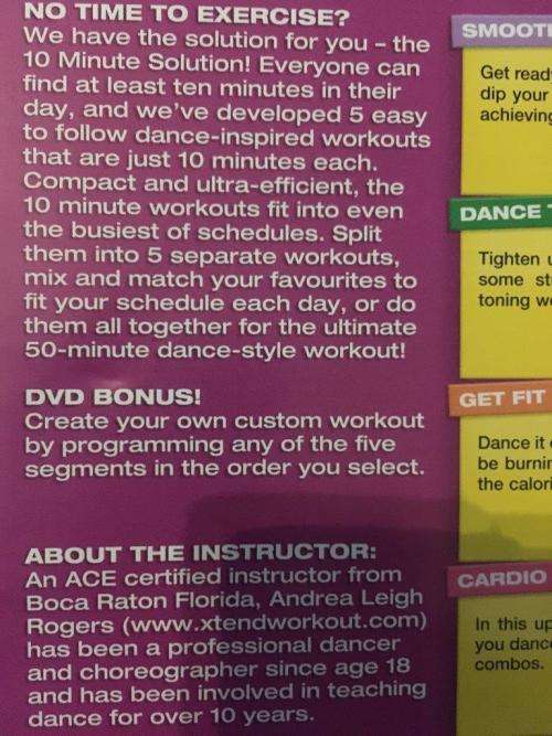 DVD - 10 Minute Solution - Dance Your Body Thin