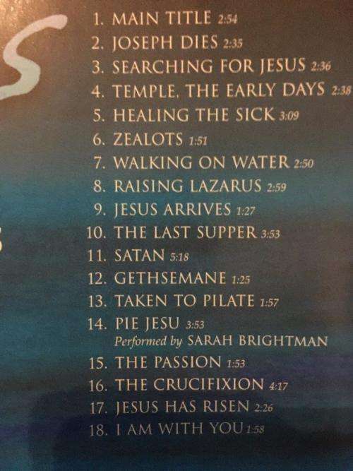 CD - Jesus - The Epic Mini-Series Original Score