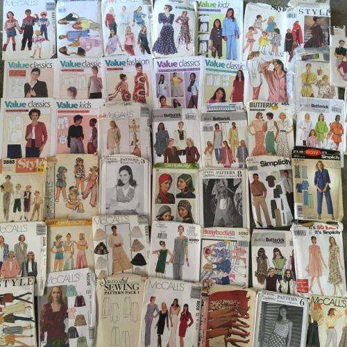 Job Lot of Sewing Patterns x 40 see pics and description