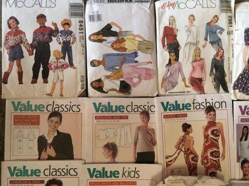 Job Lot of Sewing Patterns x 40 see pics and description