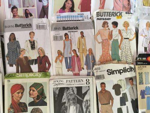 Job Lot of Sewing Patterns x 40 see pics and description