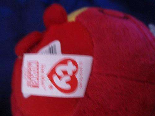 TY Beanie - Iron Man - Beanie Ballz Marvel (NOS)