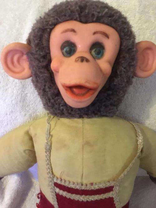 Vintage Jacko The Monkey +-49 cm (excl arms) cica 1960's / 70's