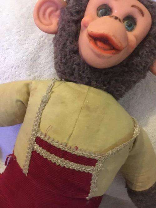 Vintage Jacko The Monkey +-49 cm (excl arms) cica 1960's / 70's