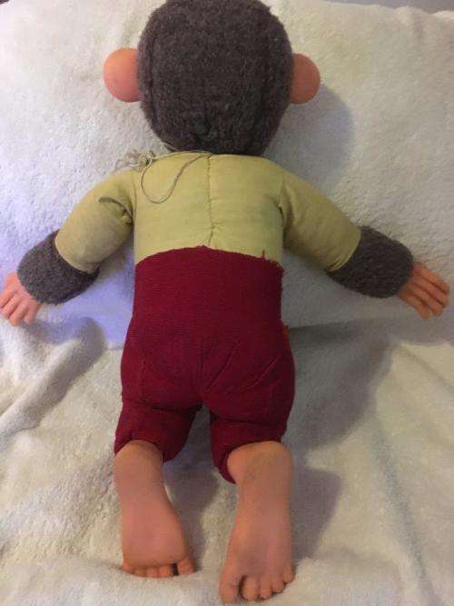 Vintage Jacko The Monkey +-49 cm (excl arms) cica 1960's / 70's