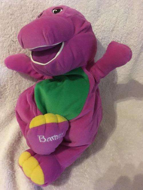 Barney - Fisher Price -Label tatty  +-38cm