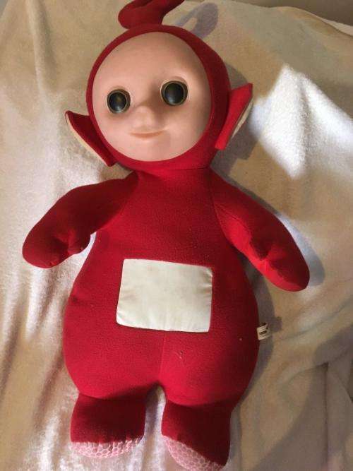 Jumbo Teletubbie Lala PO +- 86cm BBC Ragdol