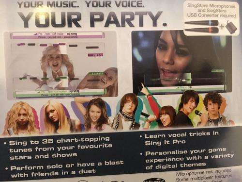 PS3 - Singstar Disney Sing IT Camp Rock