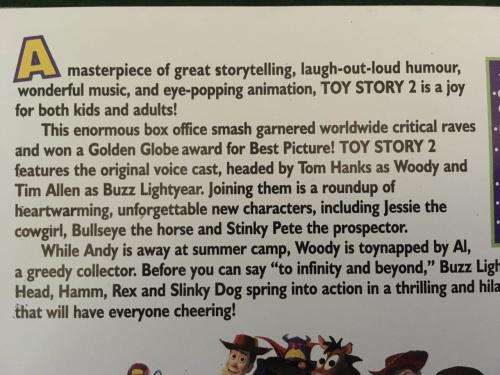 DVD - Toy Story 2 - Disney / Pixar