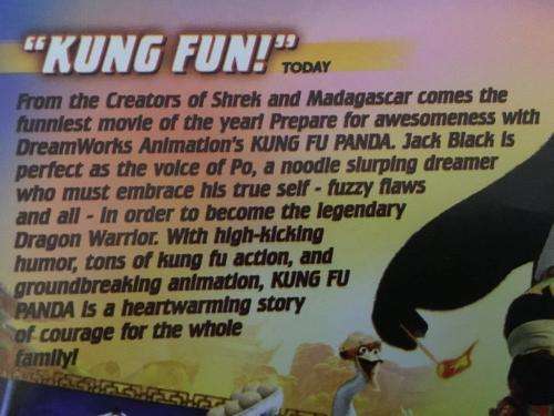 DVD - Kung Fu Panda
