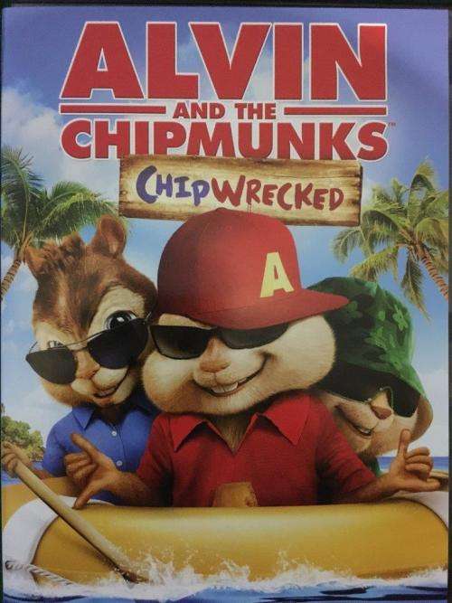 DVD - Alvin and the Chipmunks - Chipwrecked