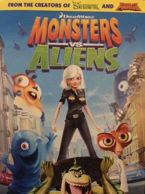 DVD - Monsters Vs Aliens