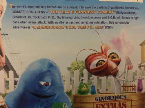 DVD - Monsters Vs Aliens