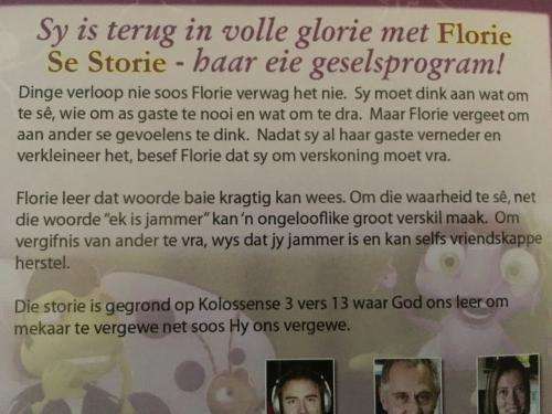 DVD - Hermie & Vriende Florie se Storie in Volle Glorie