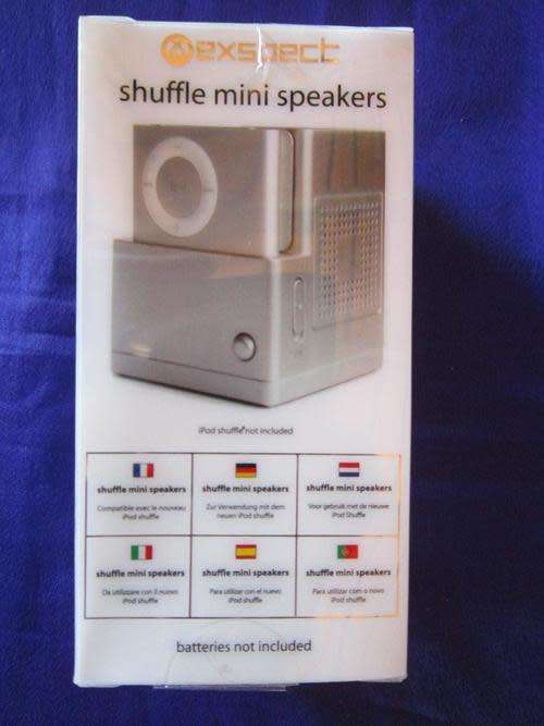 Exspect Ipod shuffle mini speakers
