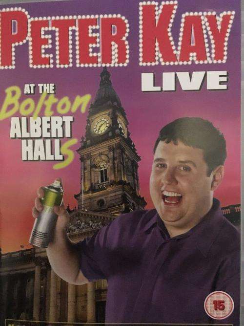 DVD - Peter Kay Live at the Bolton Albert Halls