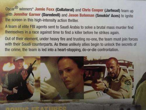 DVD - The Kingdom - Foxx, Cooper, Garner