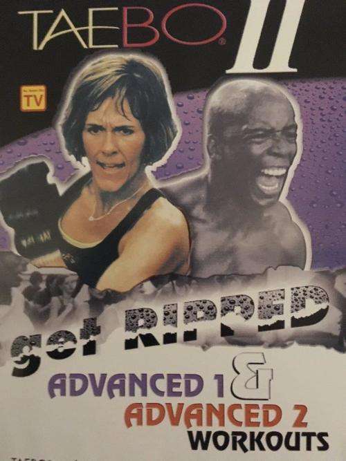 DVD - Taebo II - Advanced 1 and Advanced 2 workouts